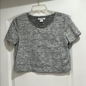 Glamorous Gray Crop T-Shirt